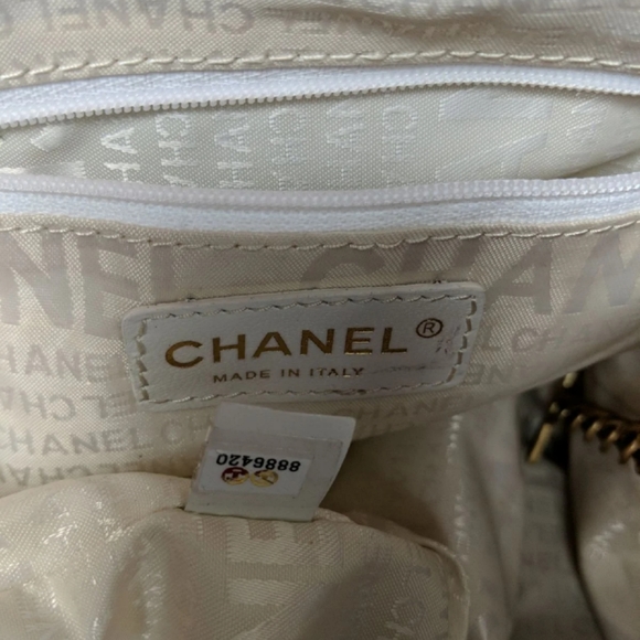Chanel Vintage Canvas Small Tote - Picture 6 of 8